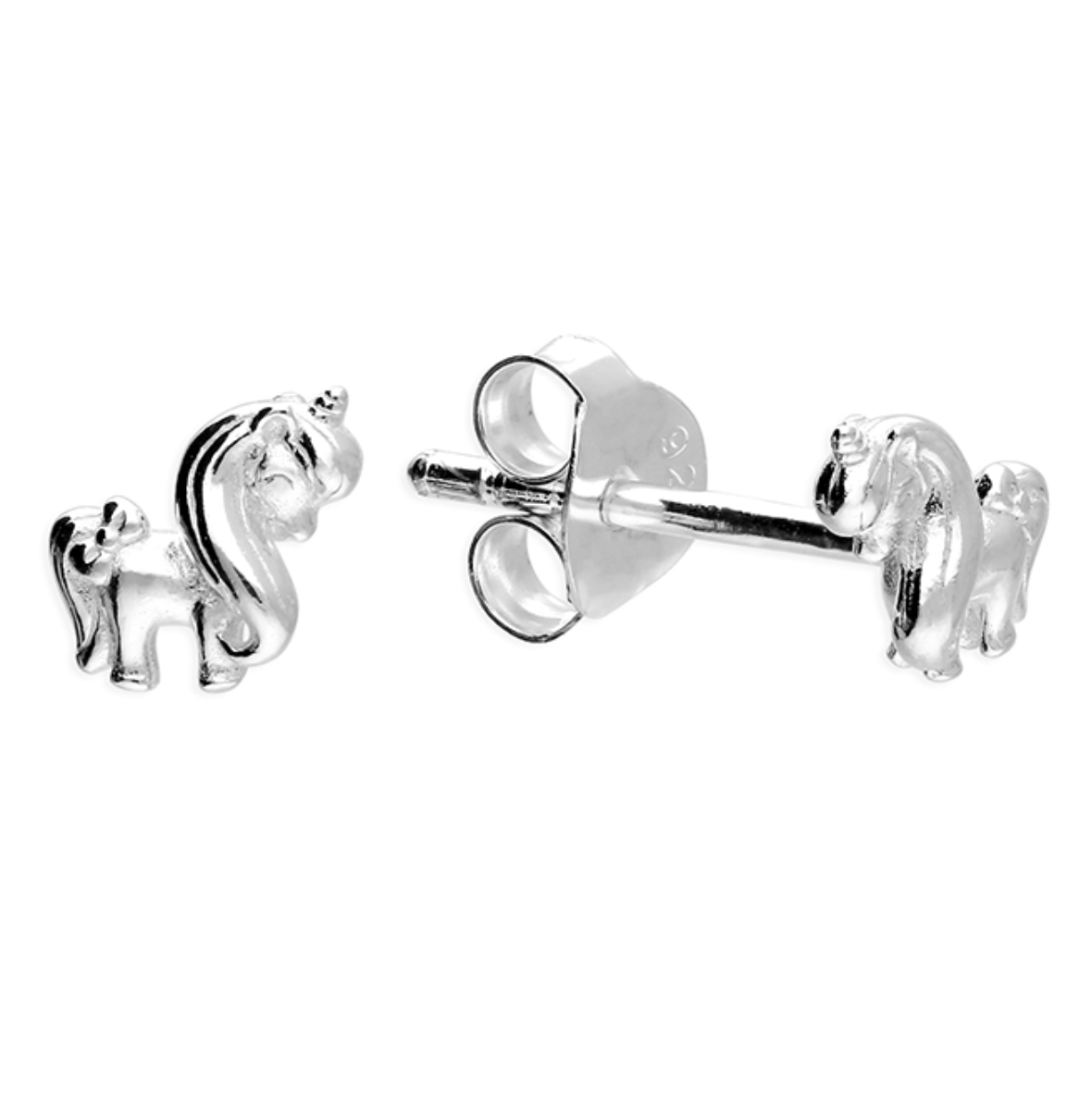 Small Pony Stud Earrings H6185/S