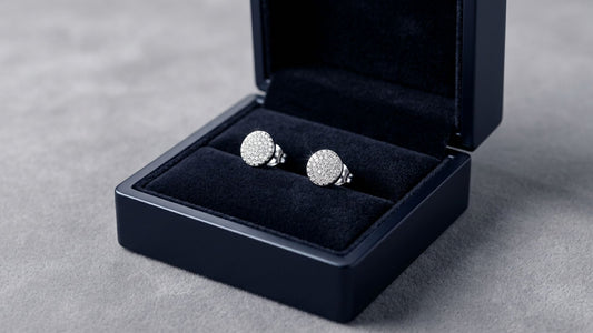 The Radiant Disc Pave Studs