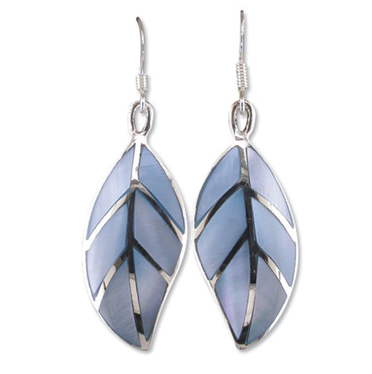 Sterling Silver Mother of Pearl Earrings