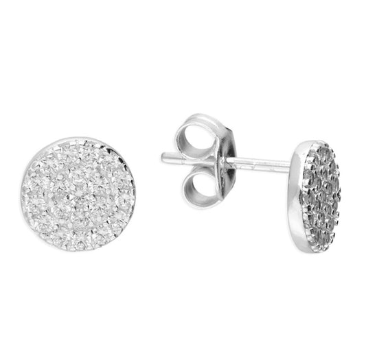 The Radiant Disc Pave Studs