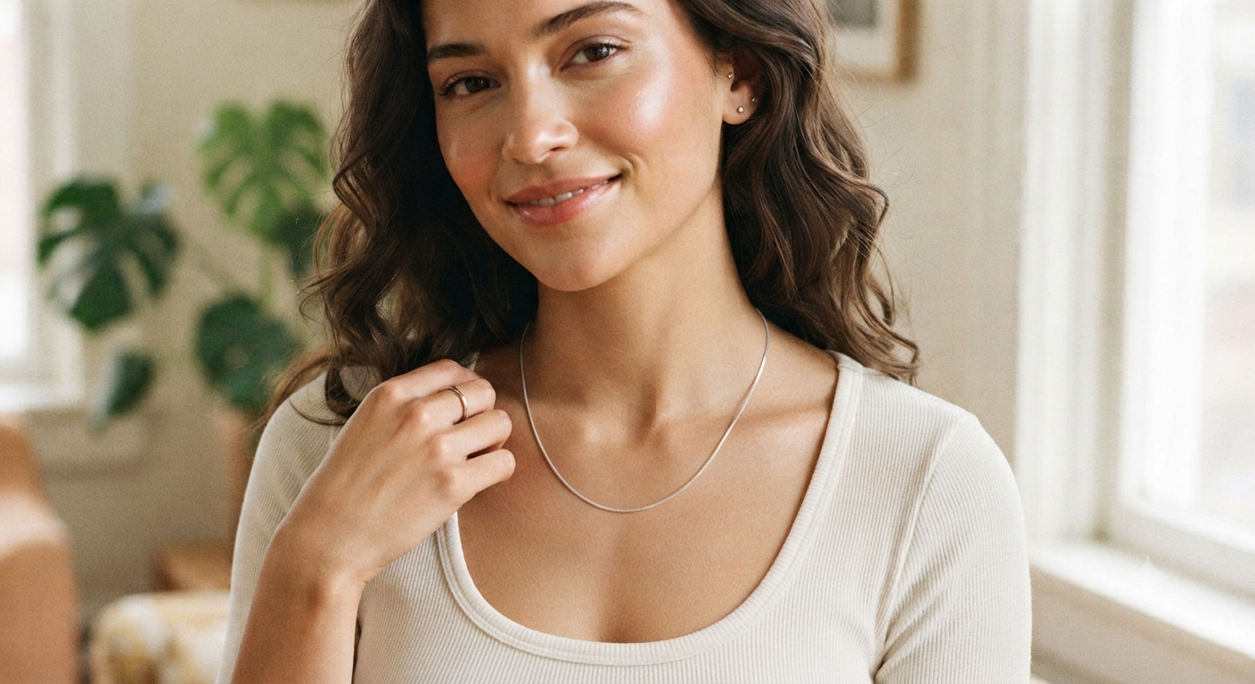 Sterling Silver Snake Chain - 41cm